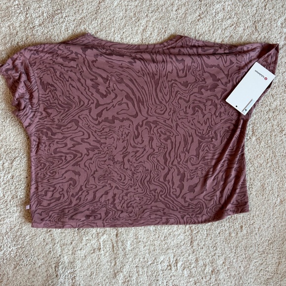 Lululemon Cates Tee *Veil Spiced Chai Size 10 - Picture 4 of 6